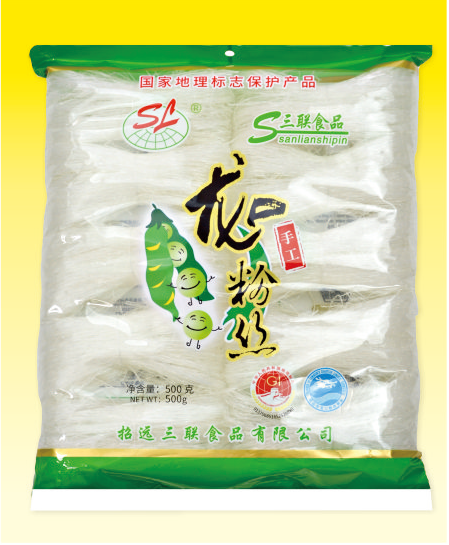 三联手工龙口粉丝 分扎:500g;300g;200g;