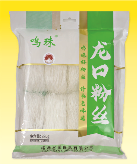 鸣珠龙口粉丝(好粉丝) 烘干块:380g